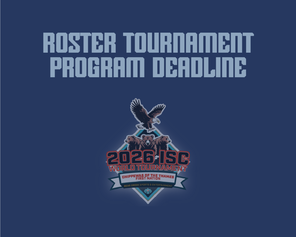Deadline Roster - tournament program