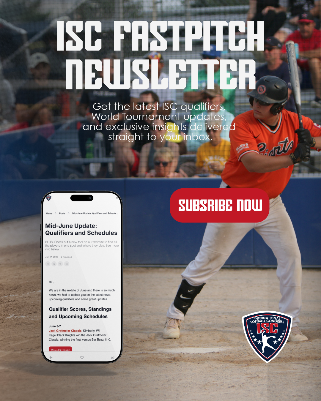 ISC FASTPITCH NEWSLETTER