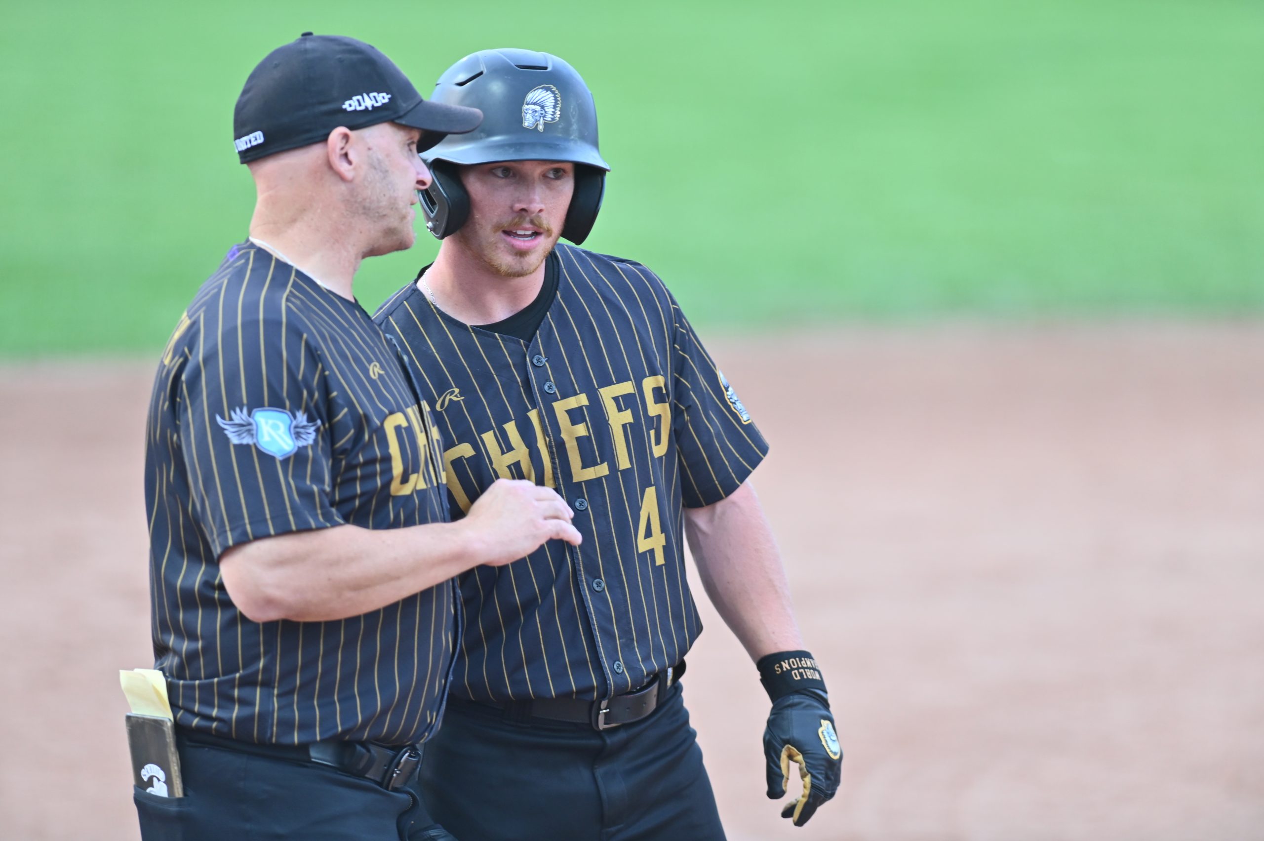 Hill United Chiefs Jeff Ellsworth and Nick White