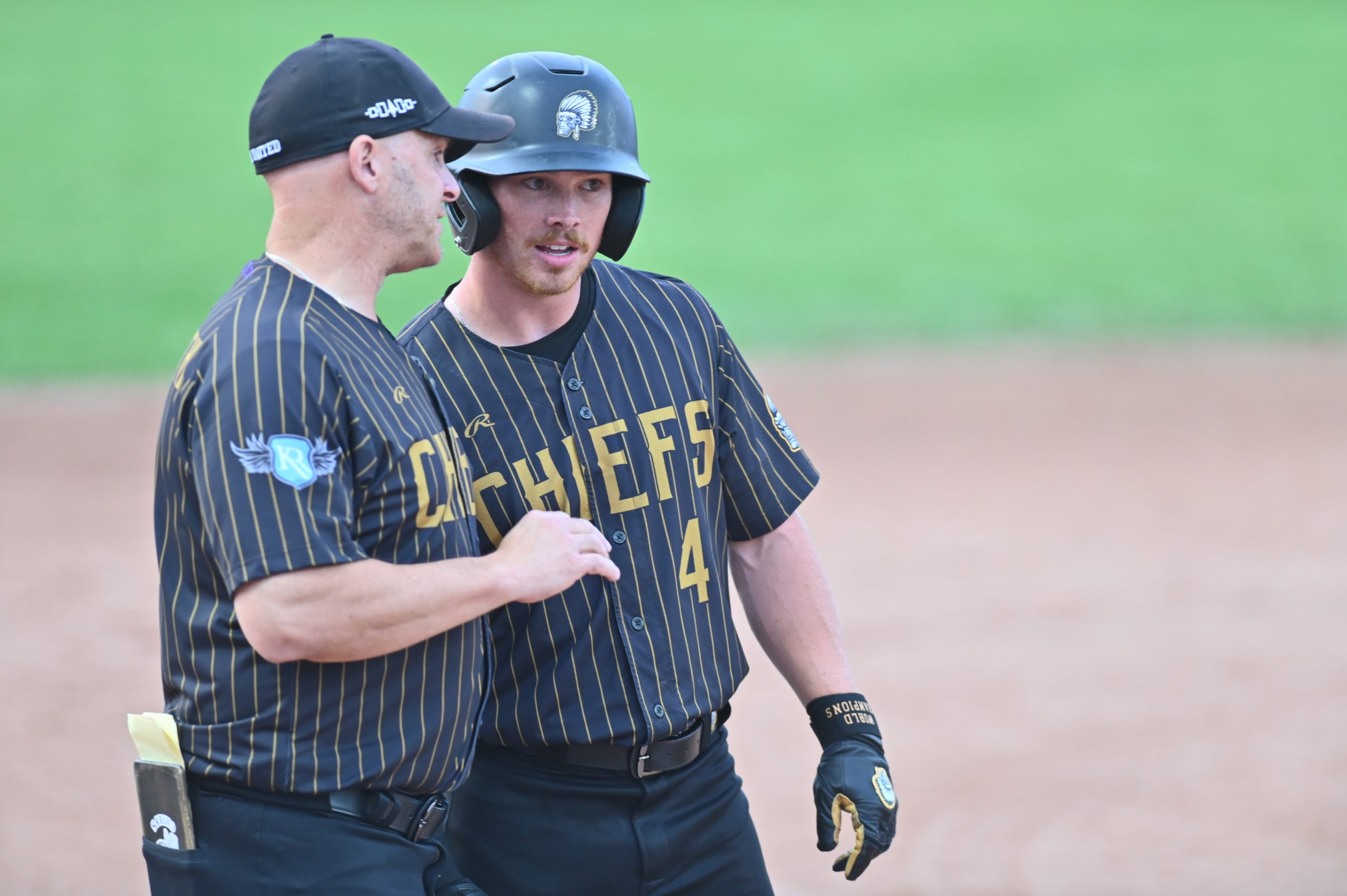 Hill United Chiefs Jeff Ellsworth and Nick White