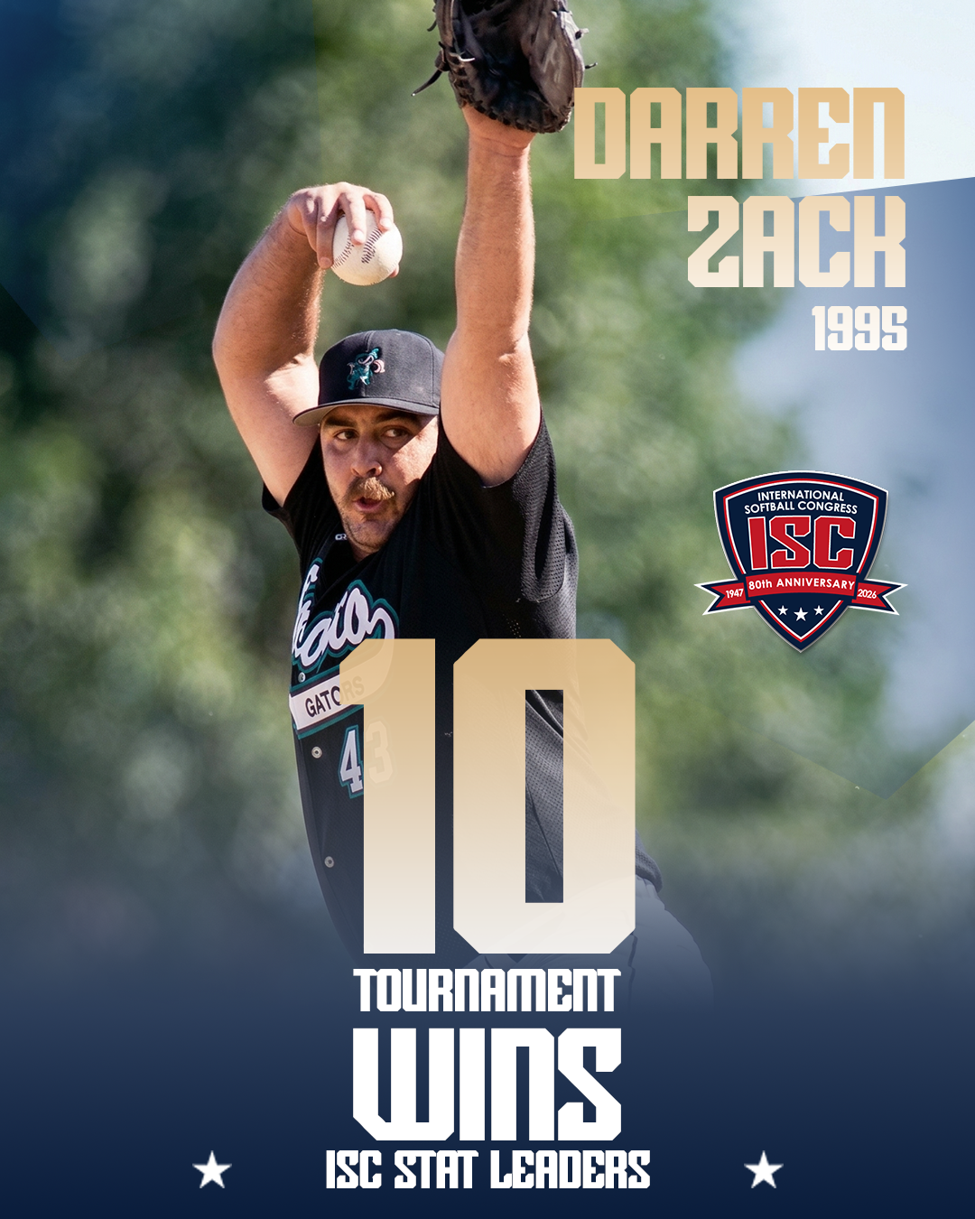 Darren Zack: Most wins in a single tournament